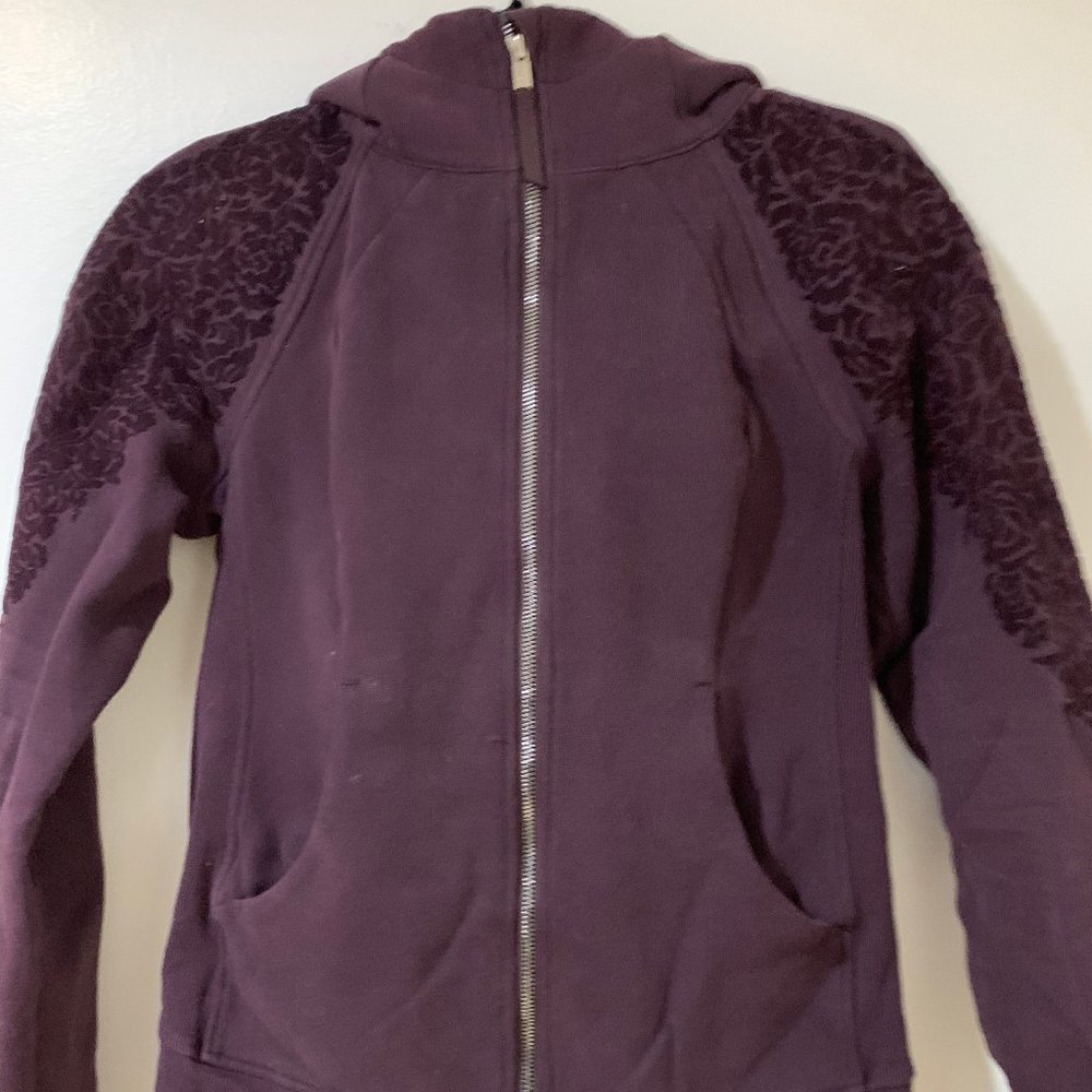 Lululemon 'Flocked Scuba Hoodie'